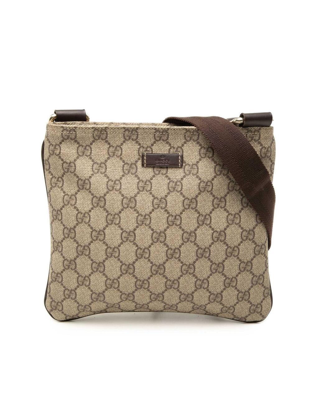 Gucci Gg Supreme Crossbody Pre-Loved #362300G56B